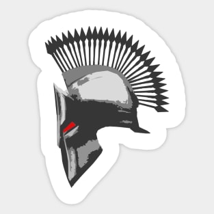 Spartan Helmet Shirt with Arrows Crest Sticker